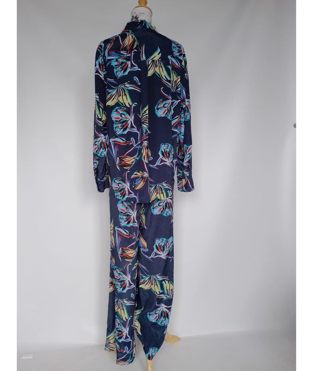 DIANE VON FURSTENBERG Мульти вискозный костюм с брюками, фото 6