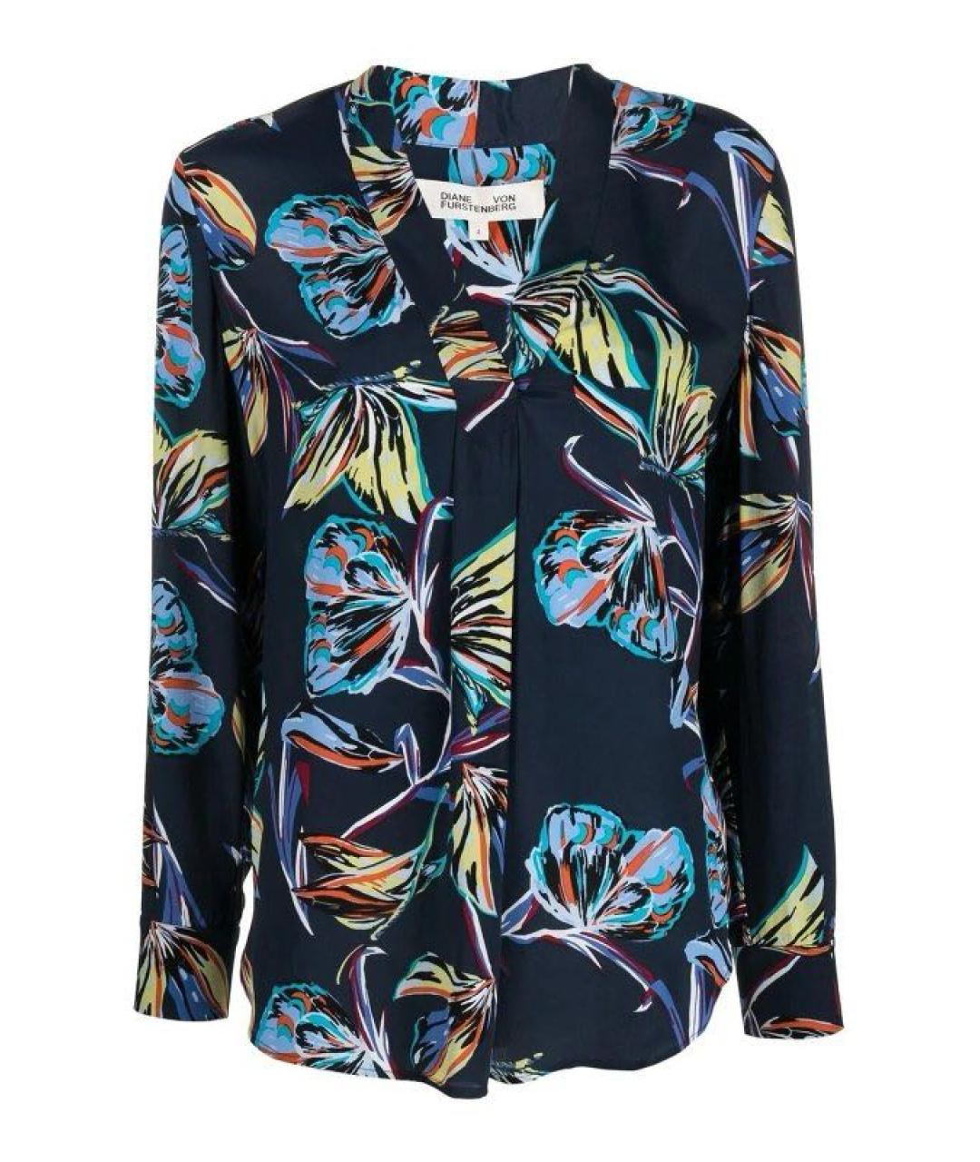 DIANE VON FURSTENBERG Мульти вискозный костюм с брюками, фото 1