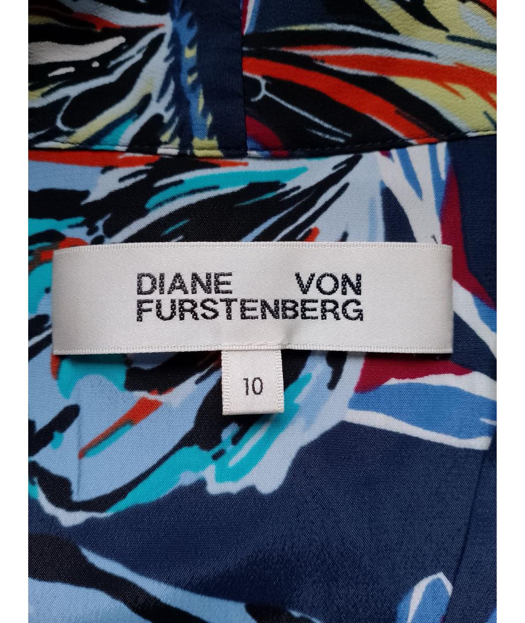 DIANE VON FURSTENBERG Мульти вискозный костюм с брюками, фото 8