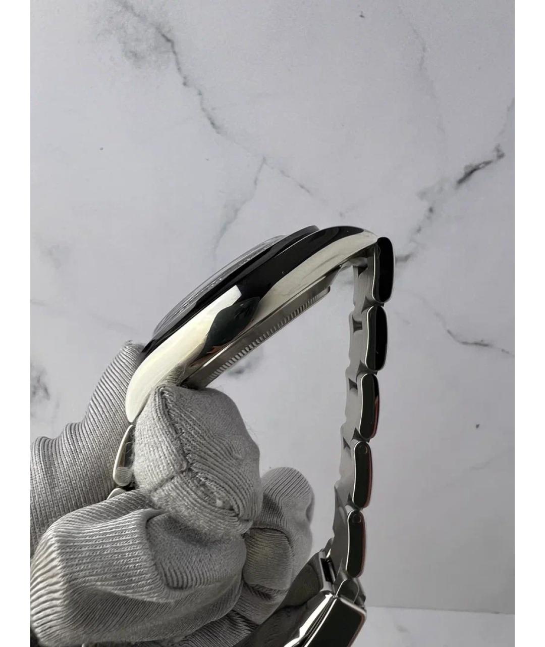 ROLEX Белые металлические часы, фото 5