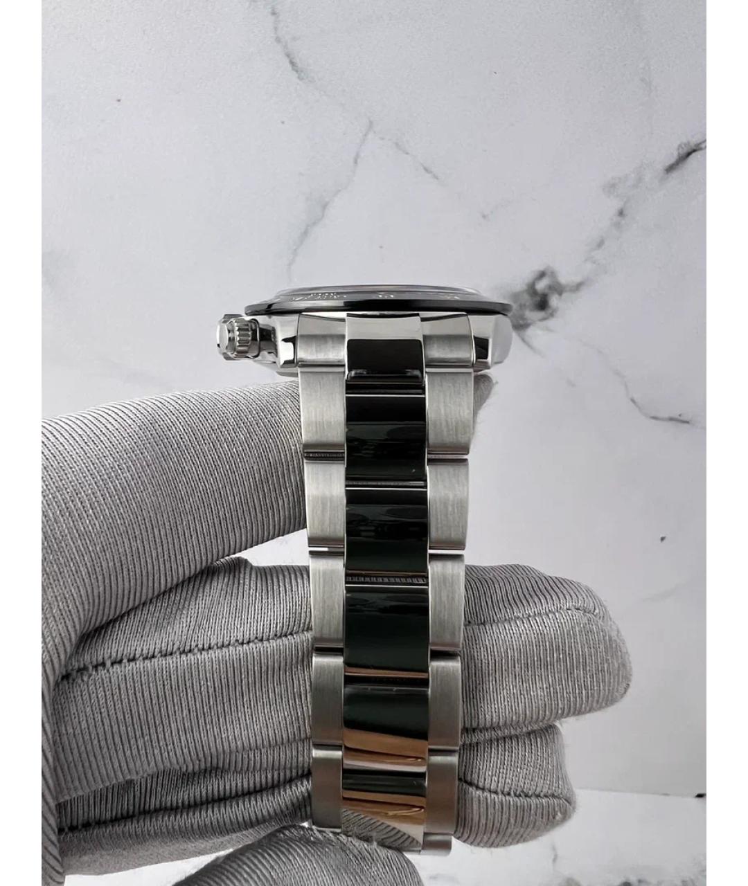 ROLEX Белые металлические часы, фото 6