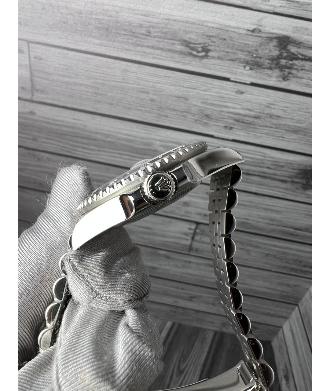 ROLEX Черные часы, фото 4