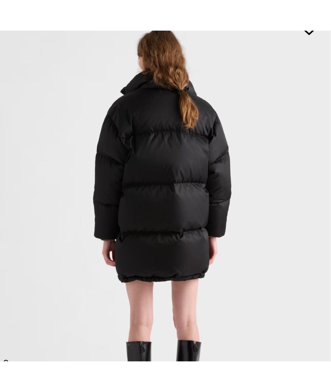 PRADA Черный пуховик, фото 4