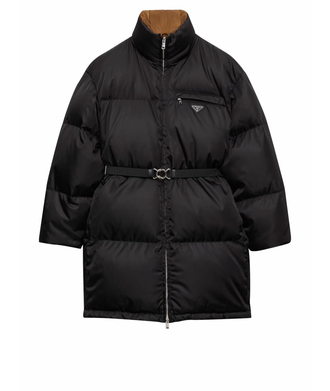 PRADA Черный пуховик, фото 1
