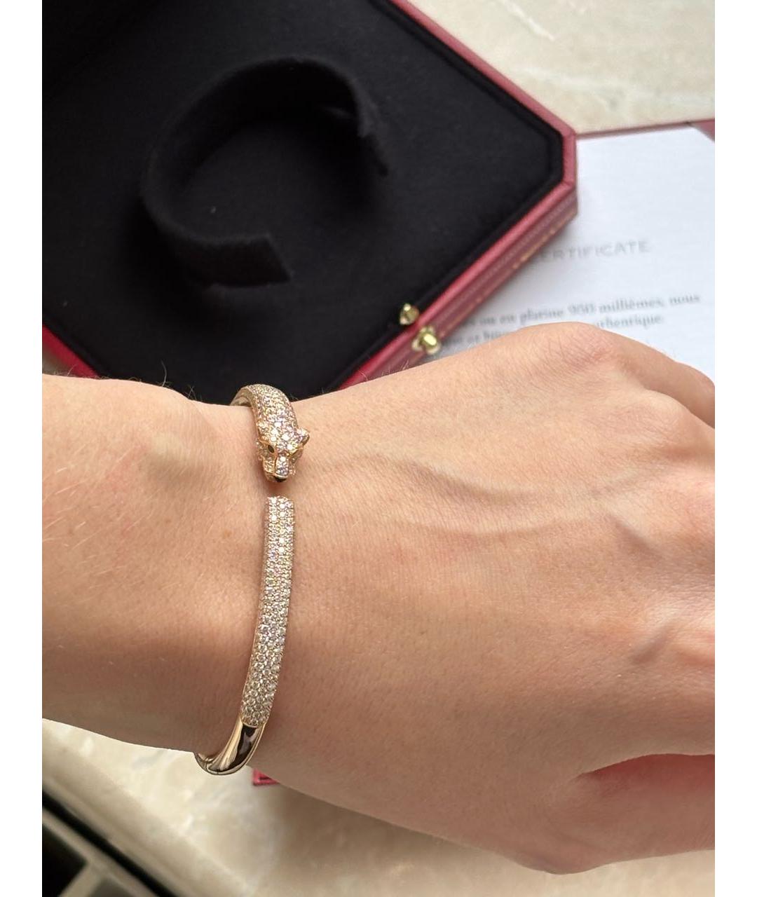 CARTIER Розовый браслет из розового золота, фото 3