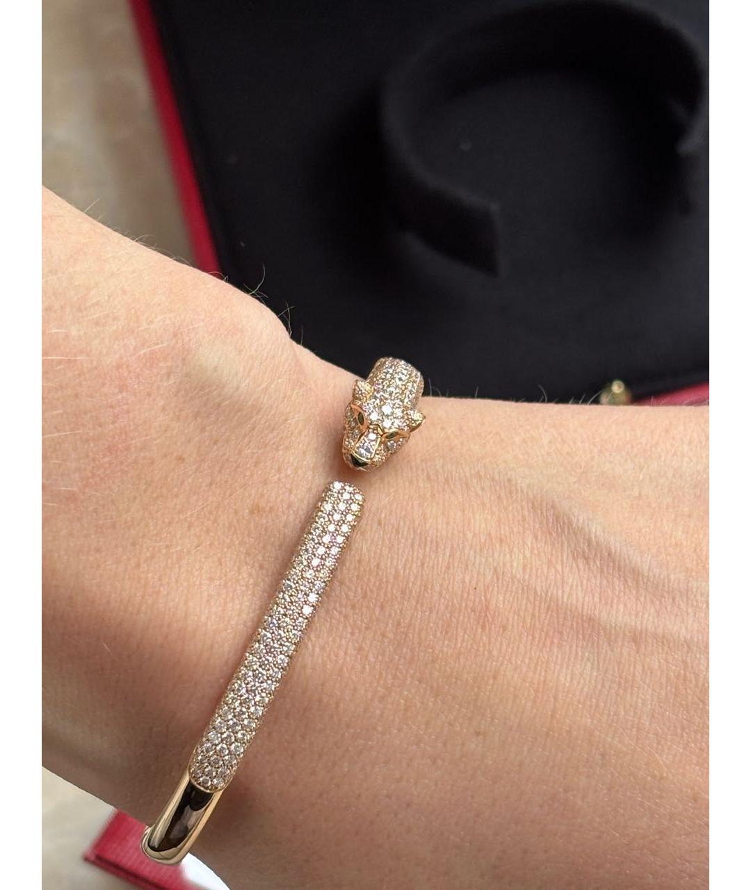 CARTIER Розовый браслет из розового золота, фото 4