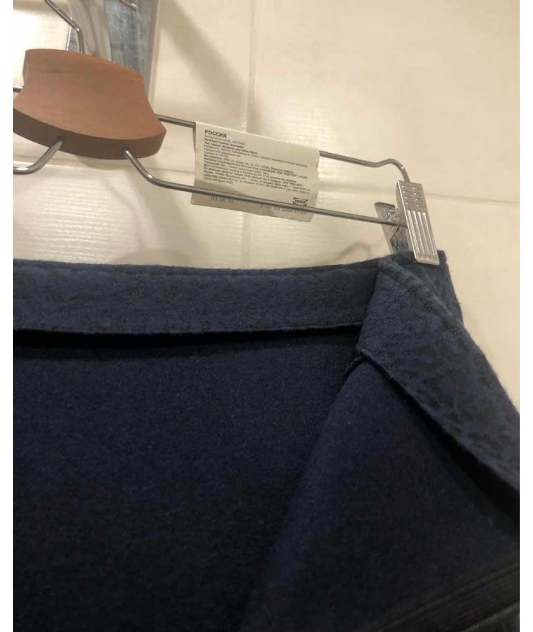 WEEKEND MAX MARA Темно-синяя юбка миди, фото 7