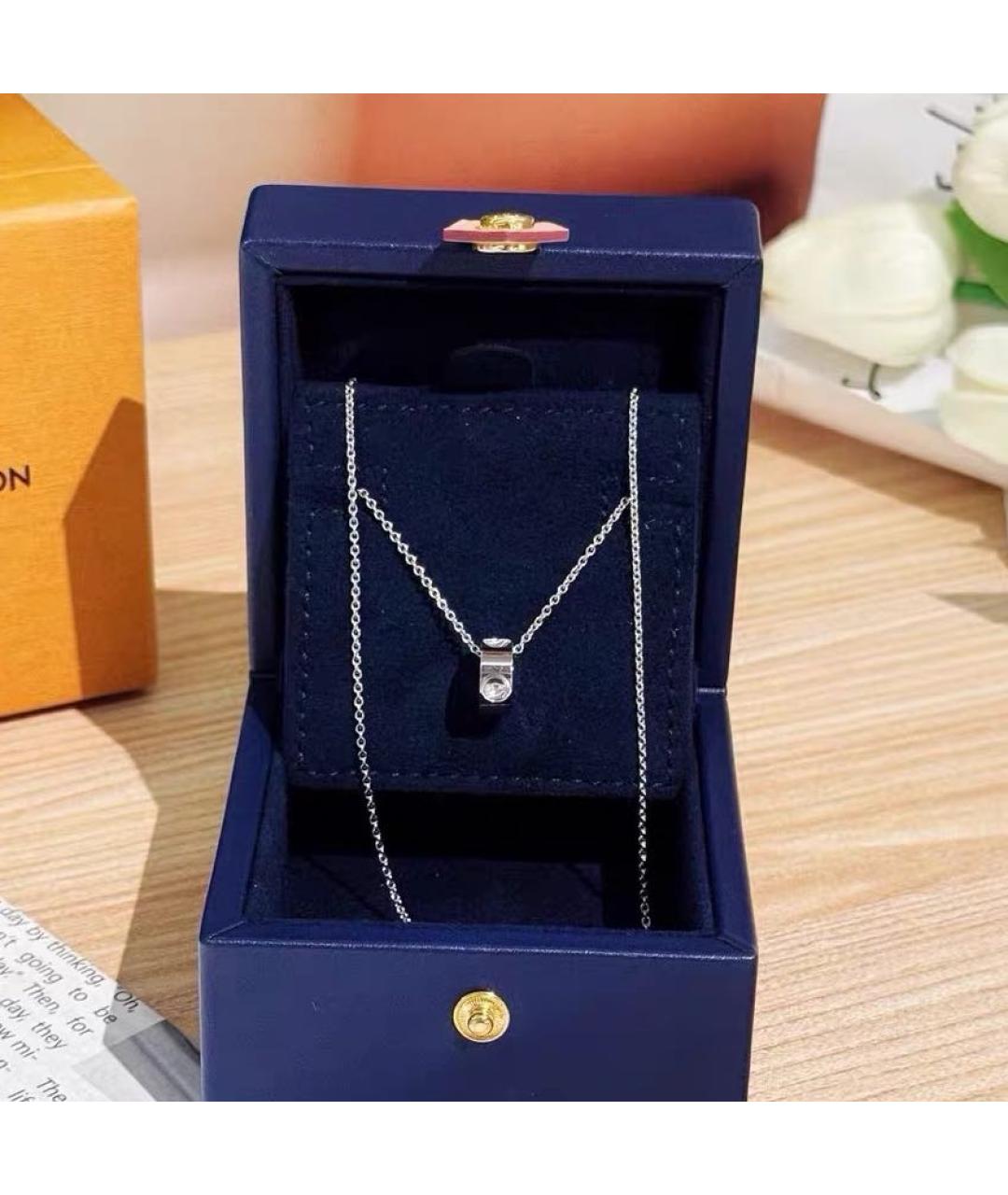 LOUIS VUITTON Белое колье из белого золота, фото 4