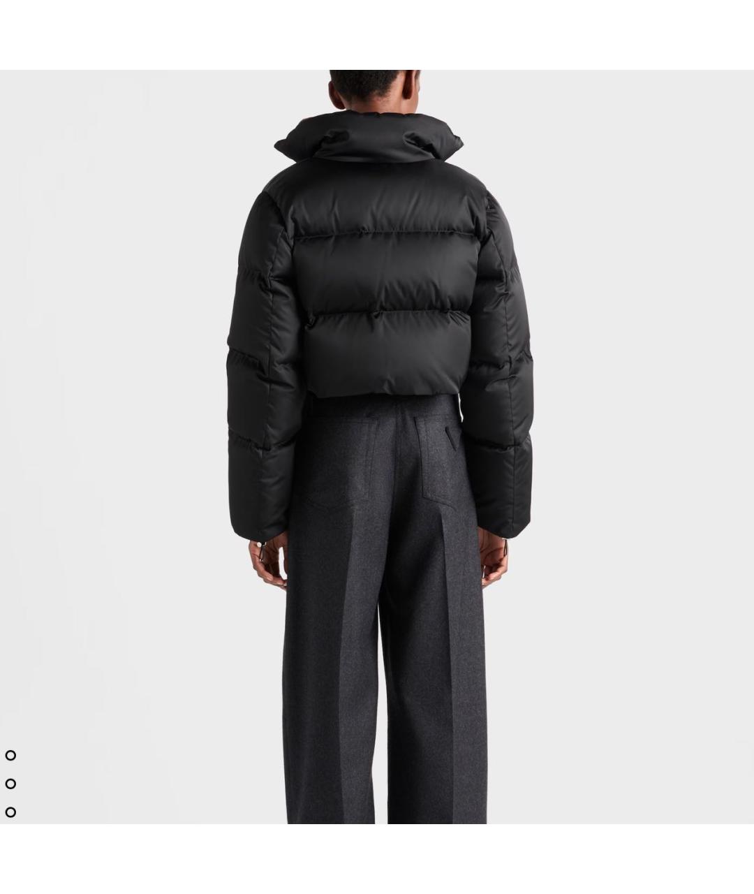 PRADA Черный пуховик, фото 2