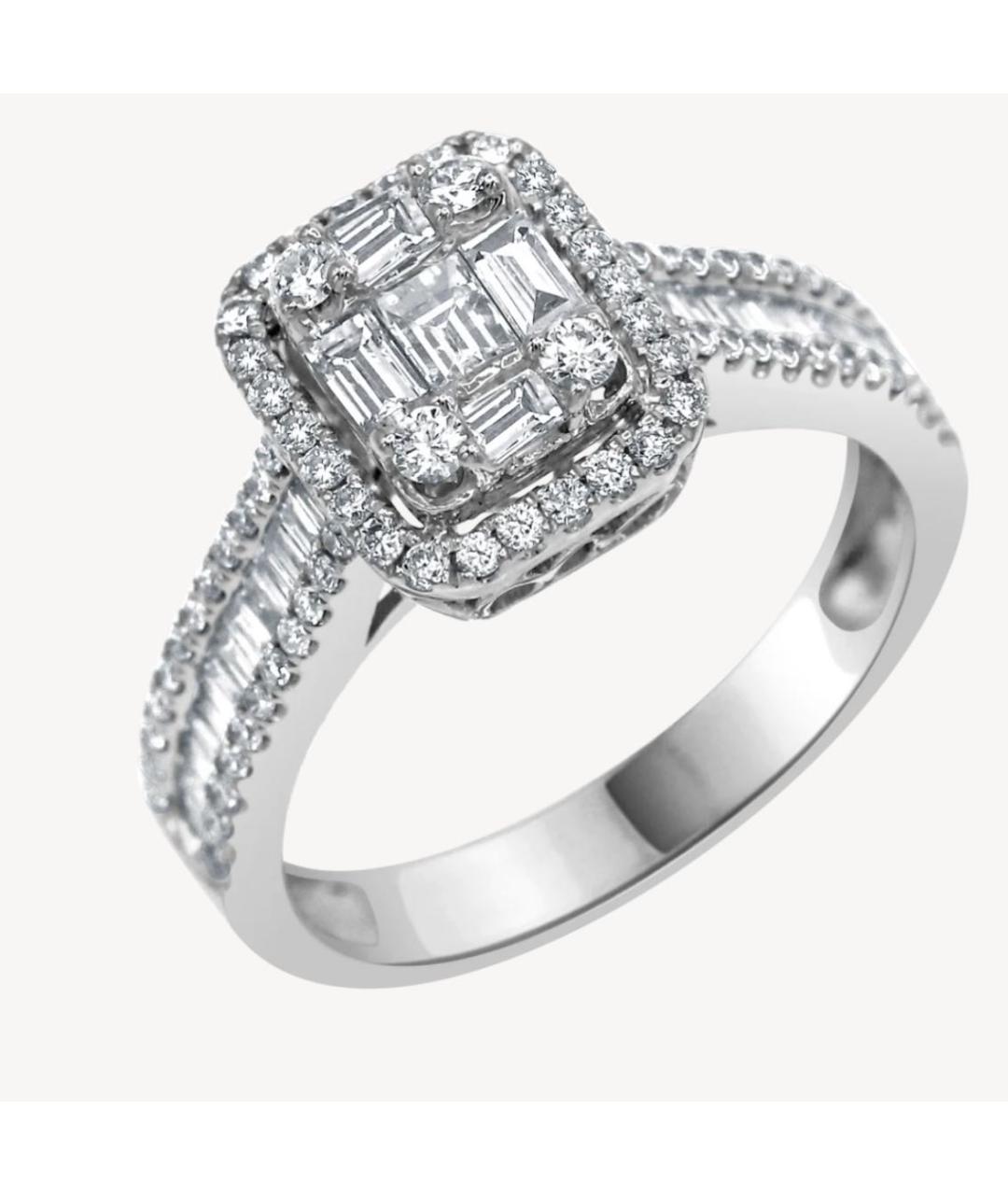 La marquise Серебряное кольцо из белого золота, фото 2