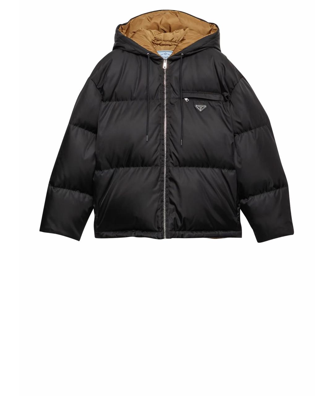 PRADA Черный пуховик, фото 1