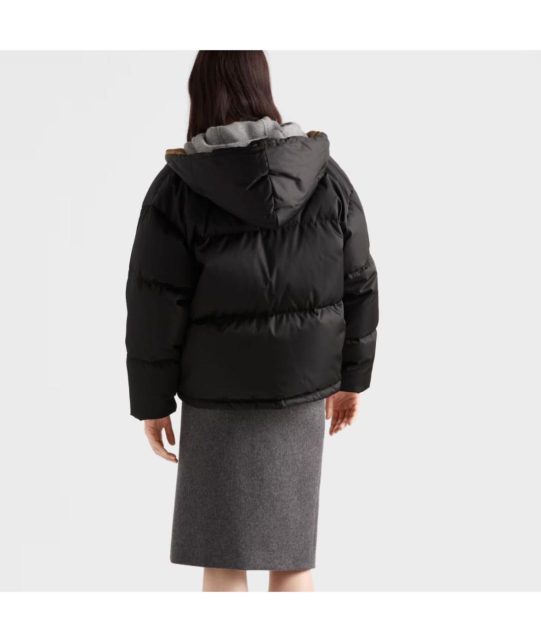 PRADA Черный пуховик, фото 4