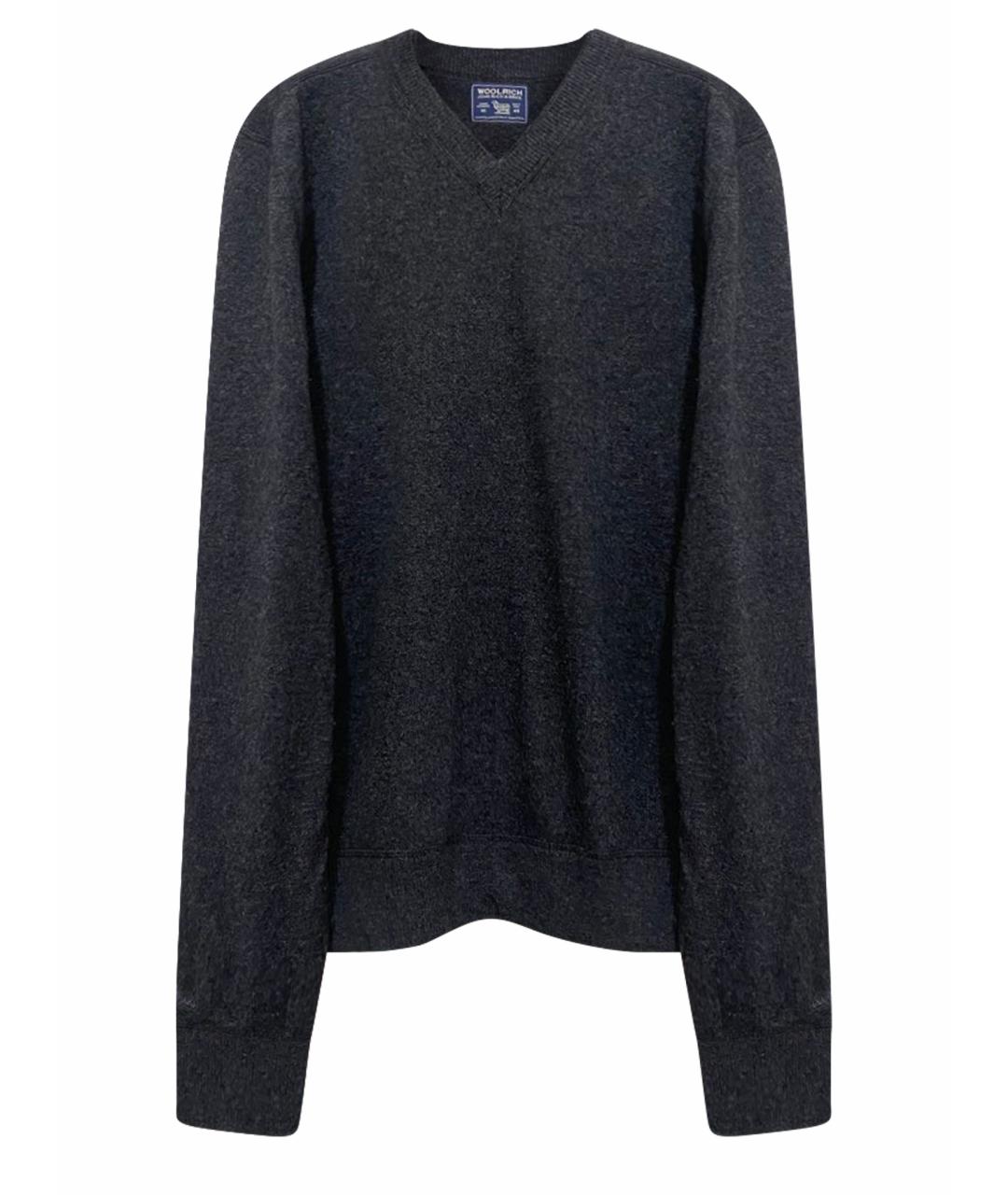 WOOLRICH Серый шерстяной джемпер / свитер, фото 1