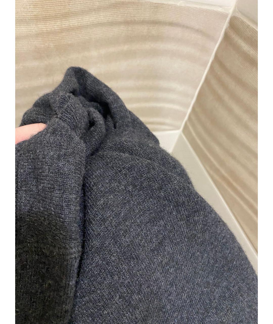 WOOLRICH Серый шерстяной джемпер / свитер, фото 4
