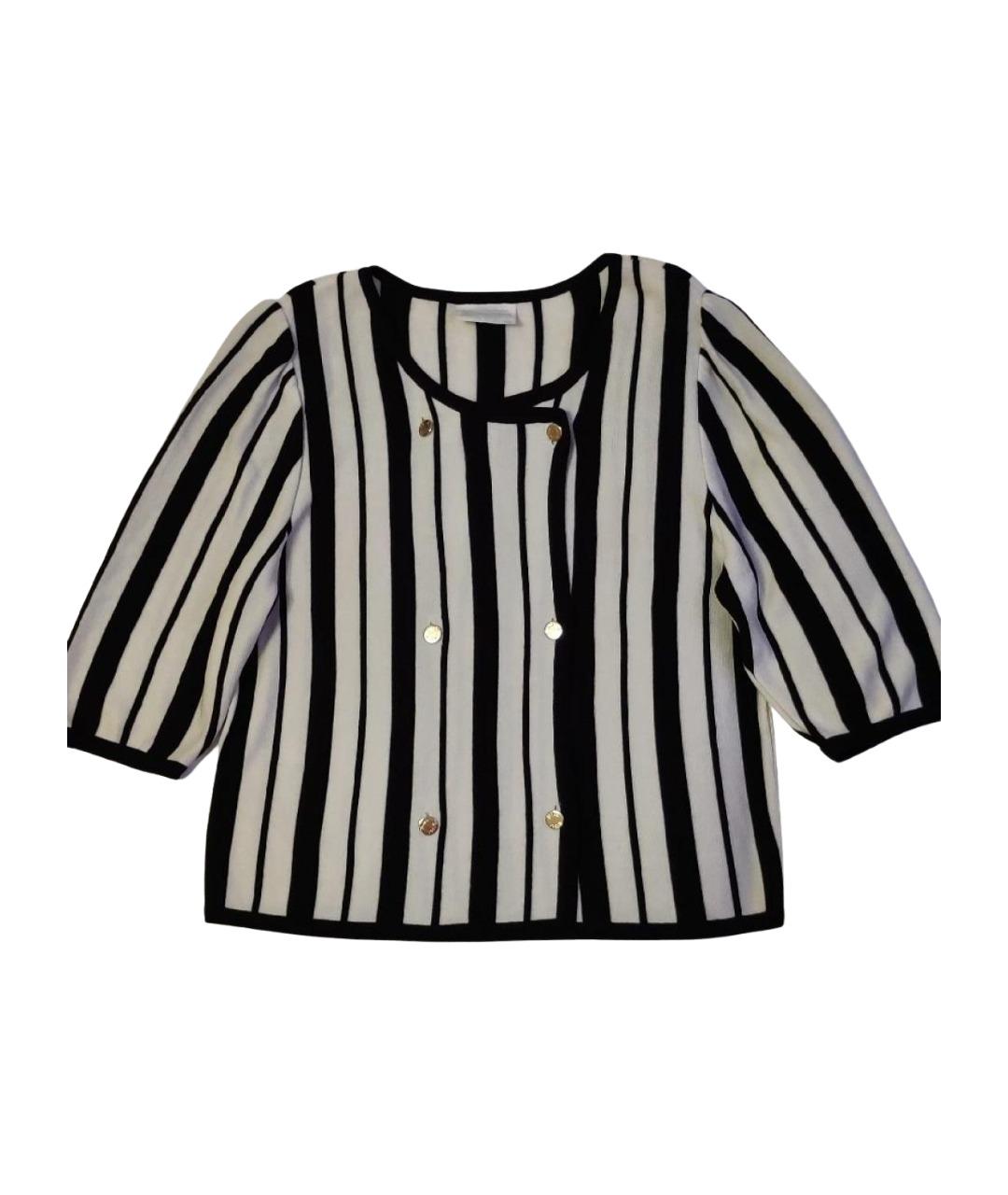 NINA RICCI Черный вискозный жакет/пиджак, фото 1