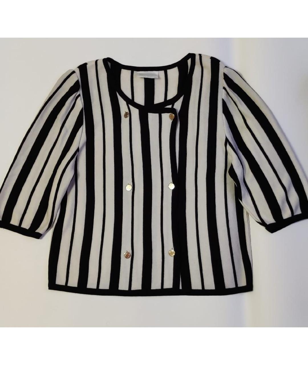 NINA RICCI Черный вискозный жакет/пиджак, фото 10