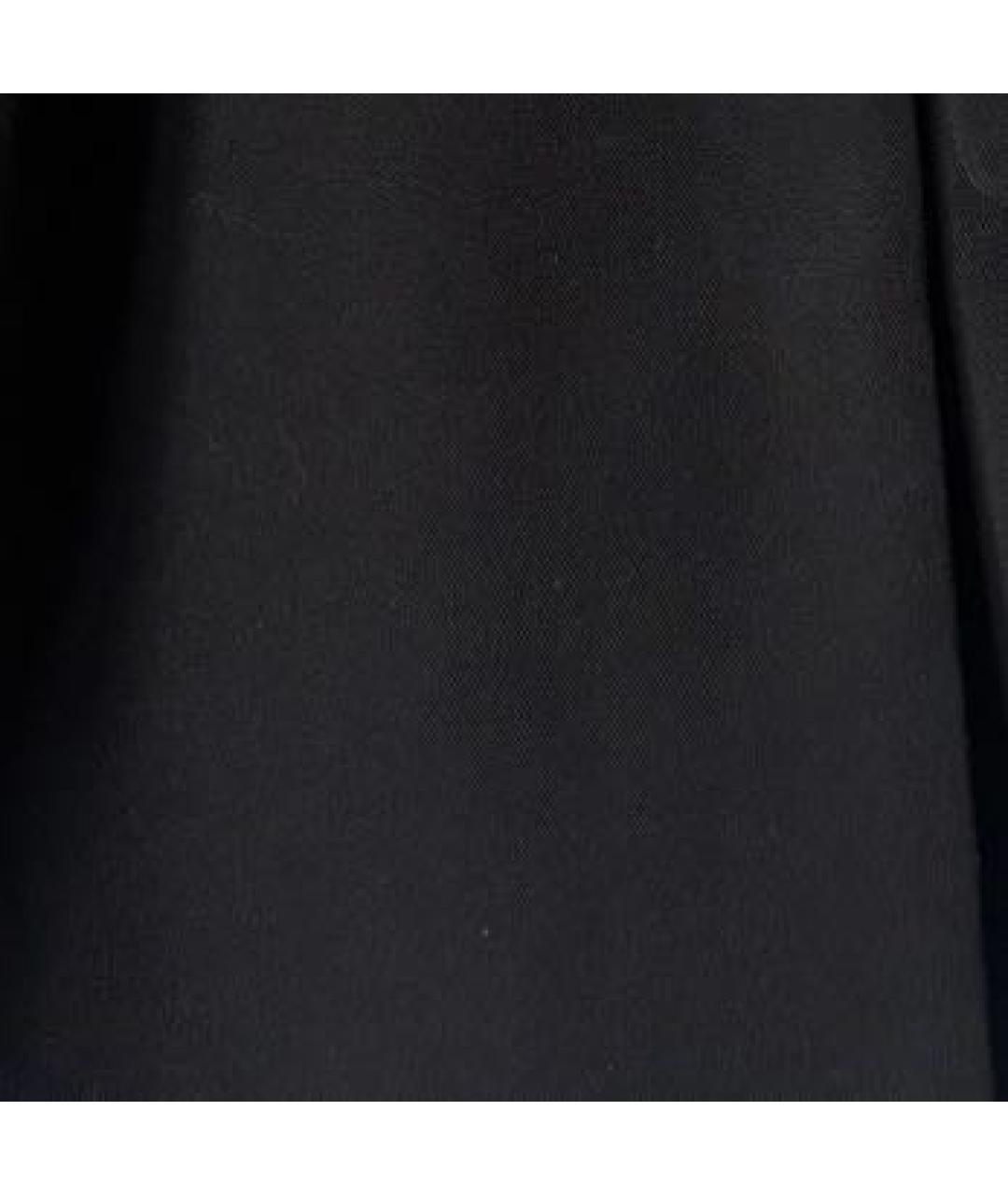 BALMAIN Черная шерстяная юбка мини, фото 4