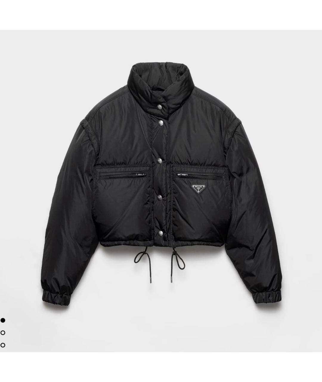PRADA Черный пуховик, фото 5