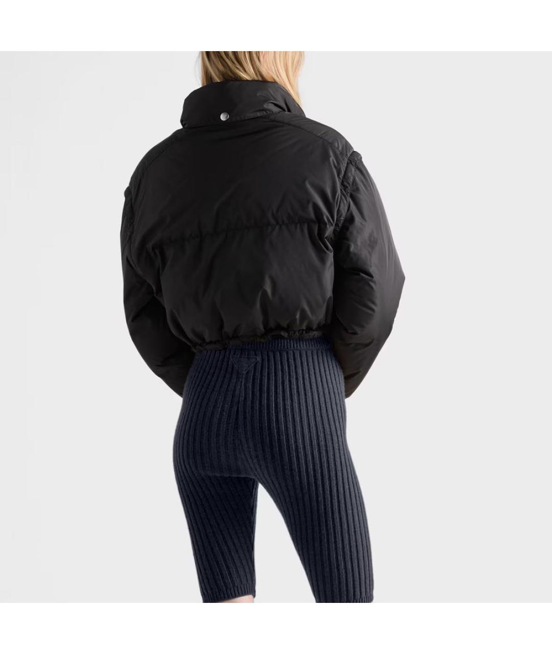 PRADA Черный пуховик, фото 3