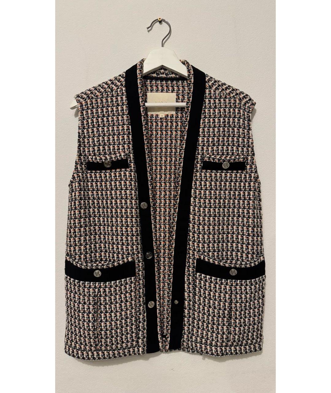 MAJE Мульти твидовый жилет, фото 5