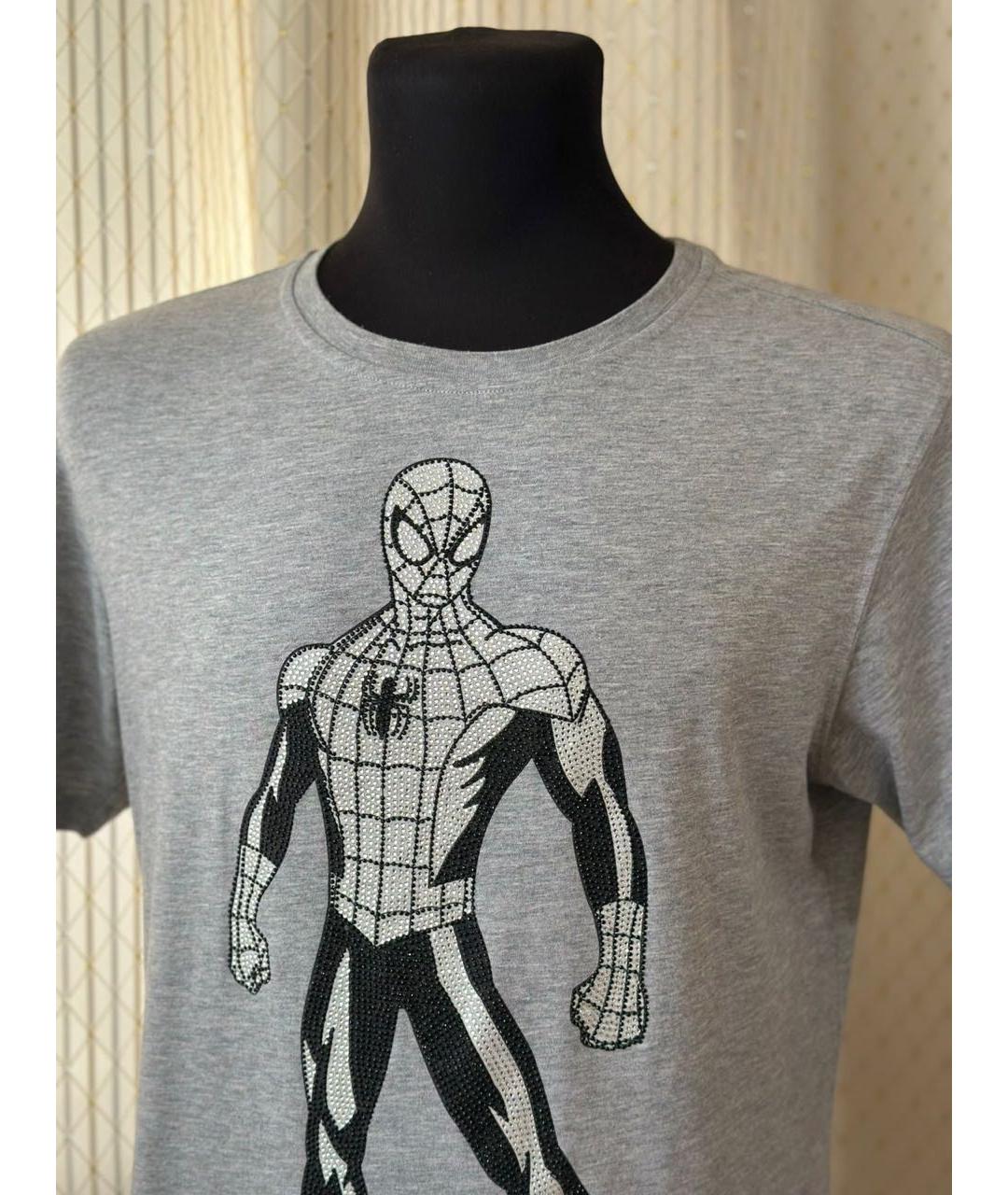 PHILIPP PLEIN Серая футболка, фото 5