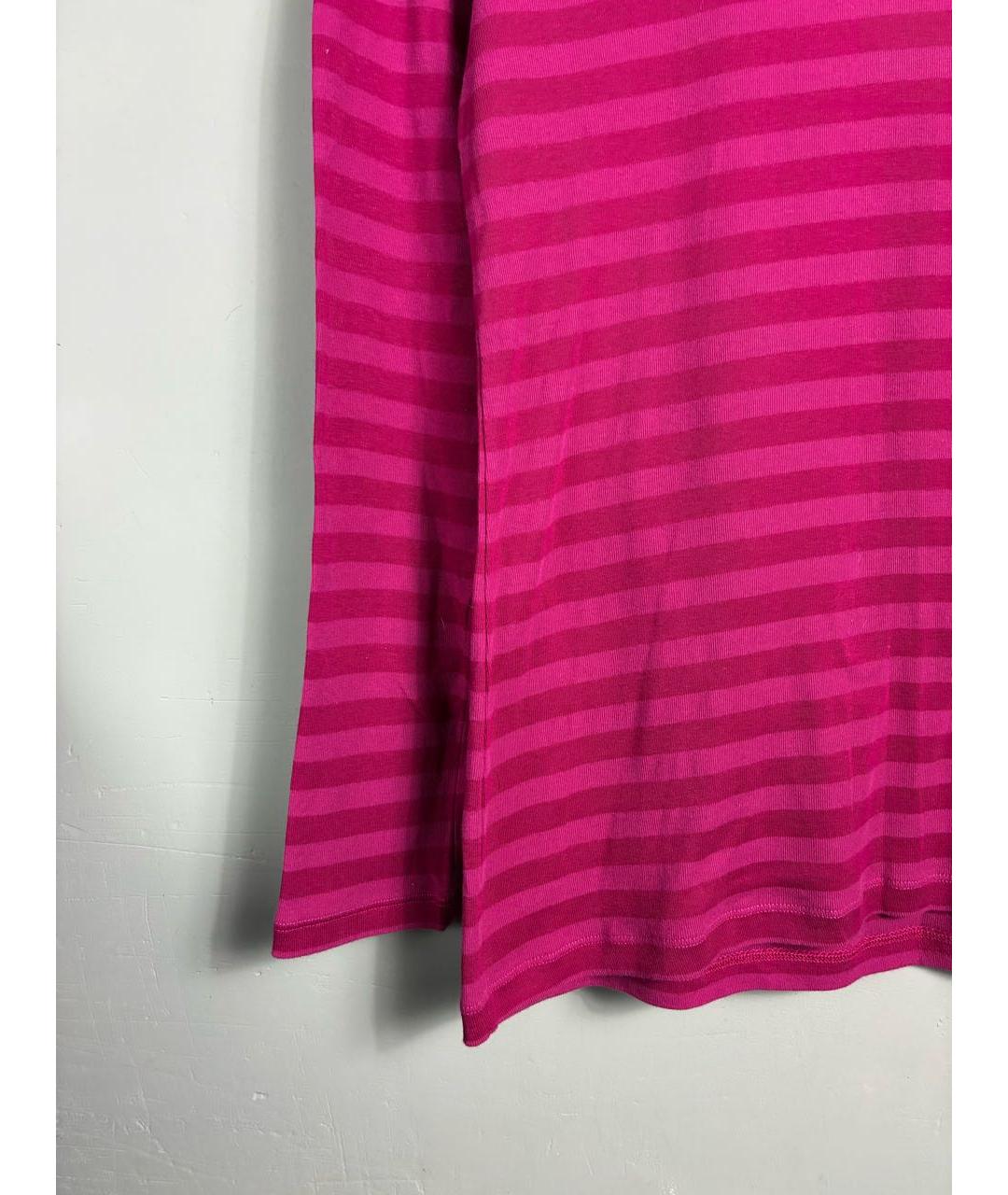 YOHJI YAMAMOTO Розовая хлопковая водолазка, фото 4