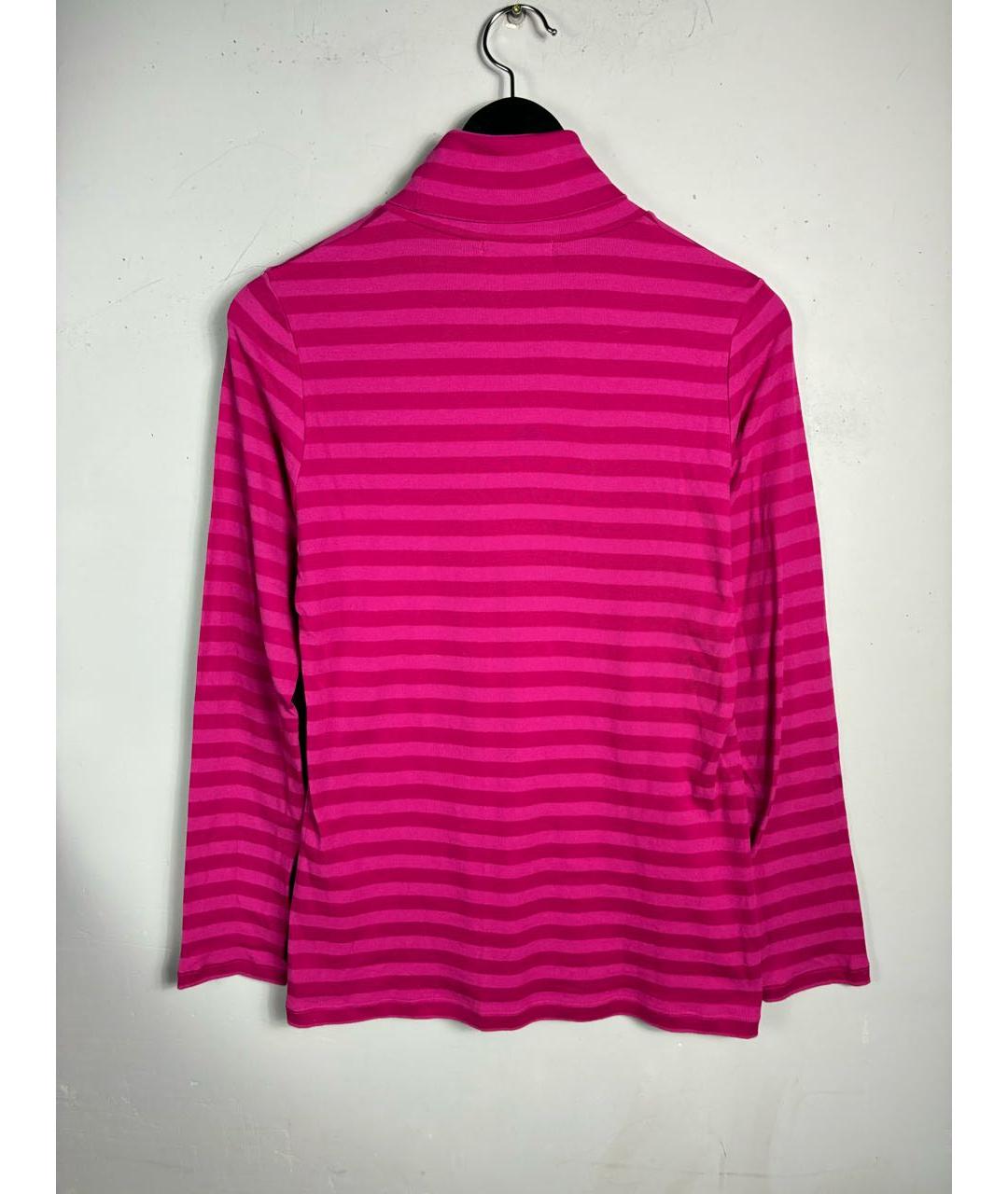 YOHJI YAMAMOTO Розовая хлопковая водолазка, фото 3