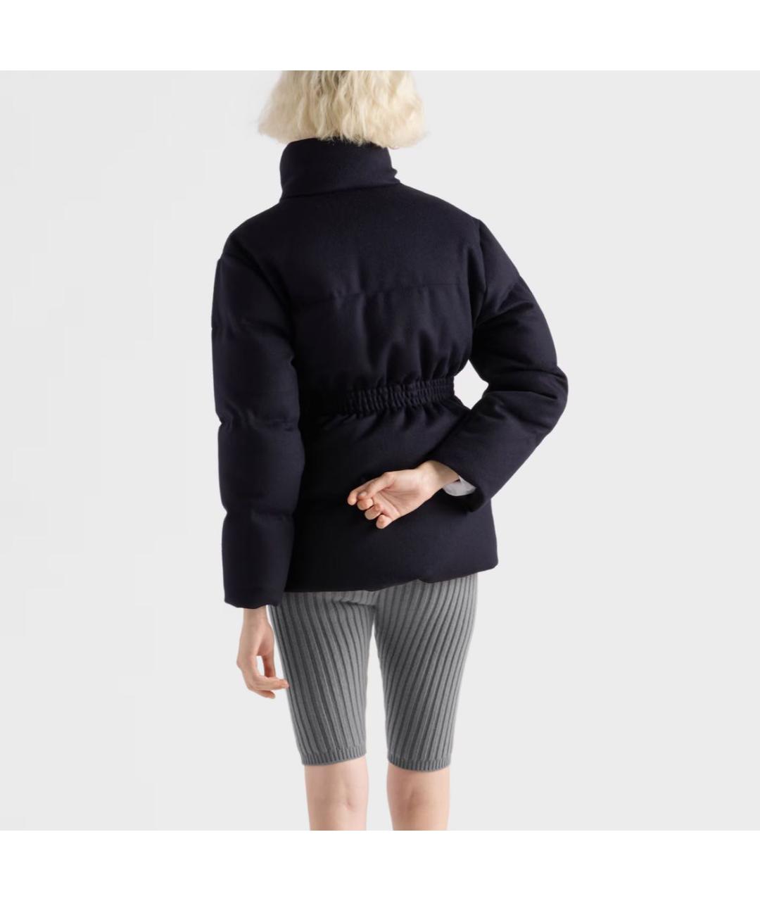 PRADA Темно-синий пуховик, фото 4