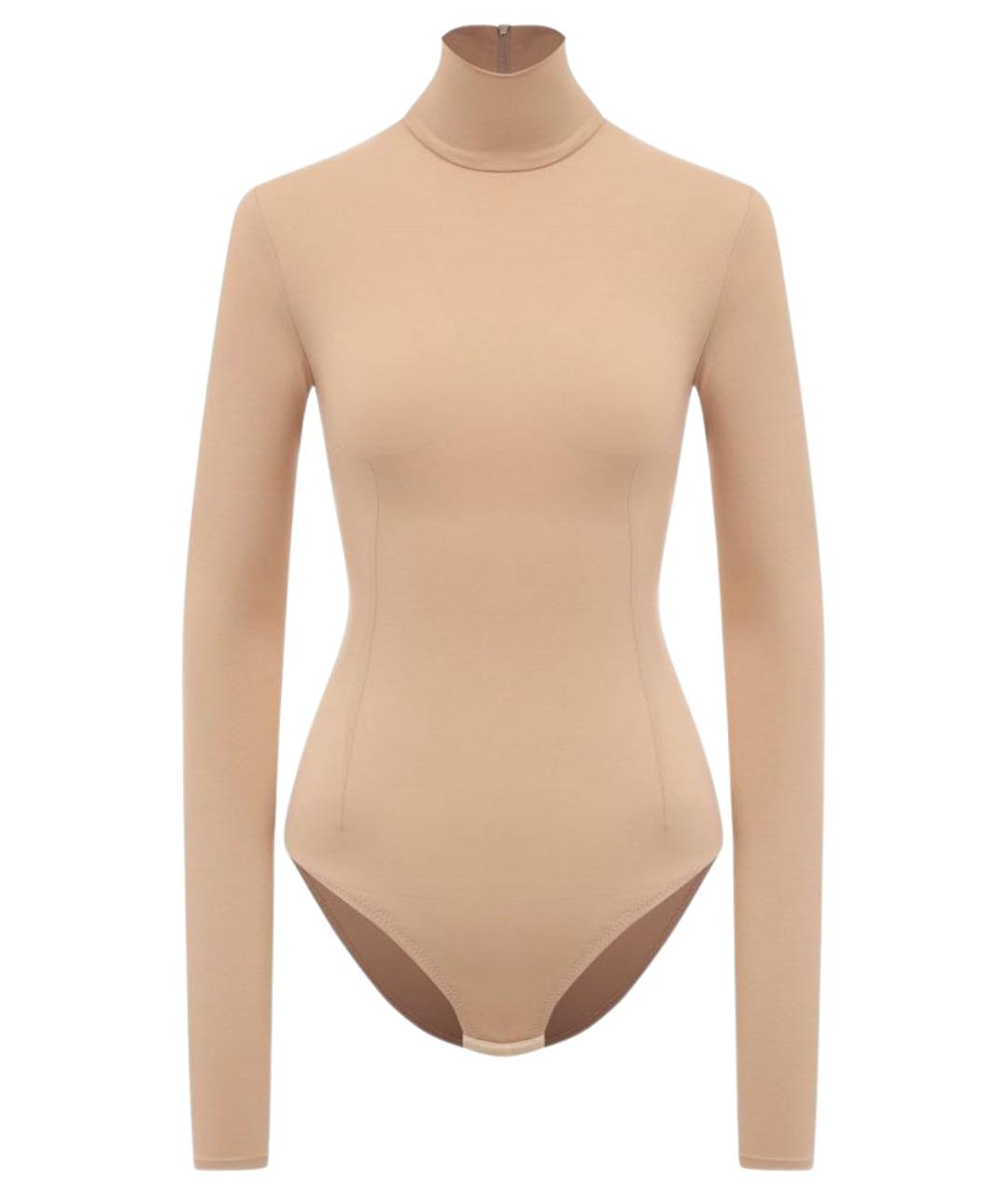 DOLCE&GABBANA Бежевая вискозная водолазка, фото 1