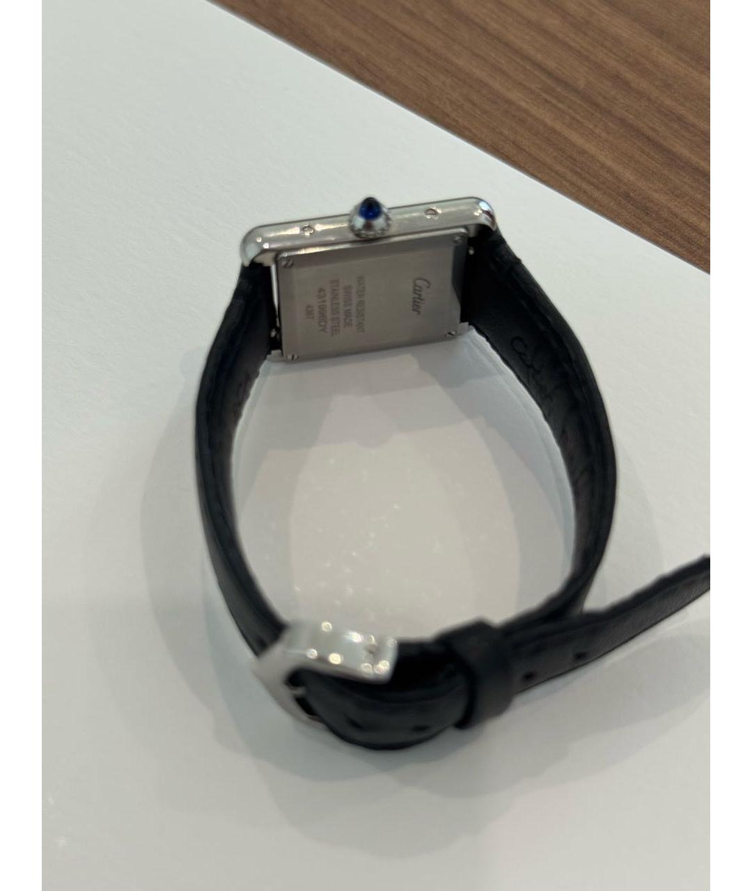 CARTIER Серебряные серебряные часы, фото 3