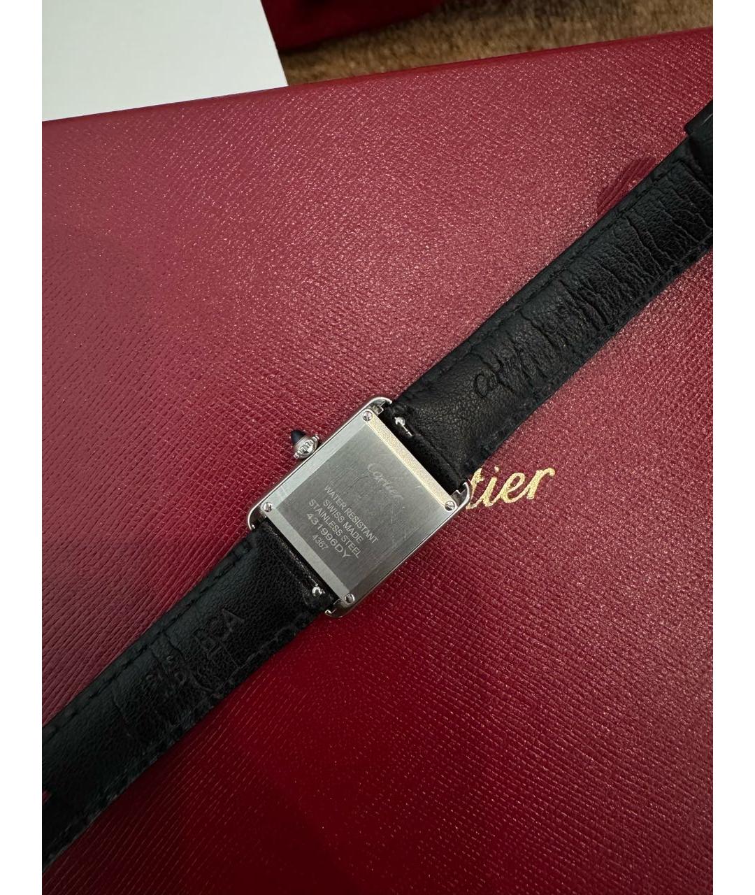 CARTIER Серебряные серебряные часы, фото 2