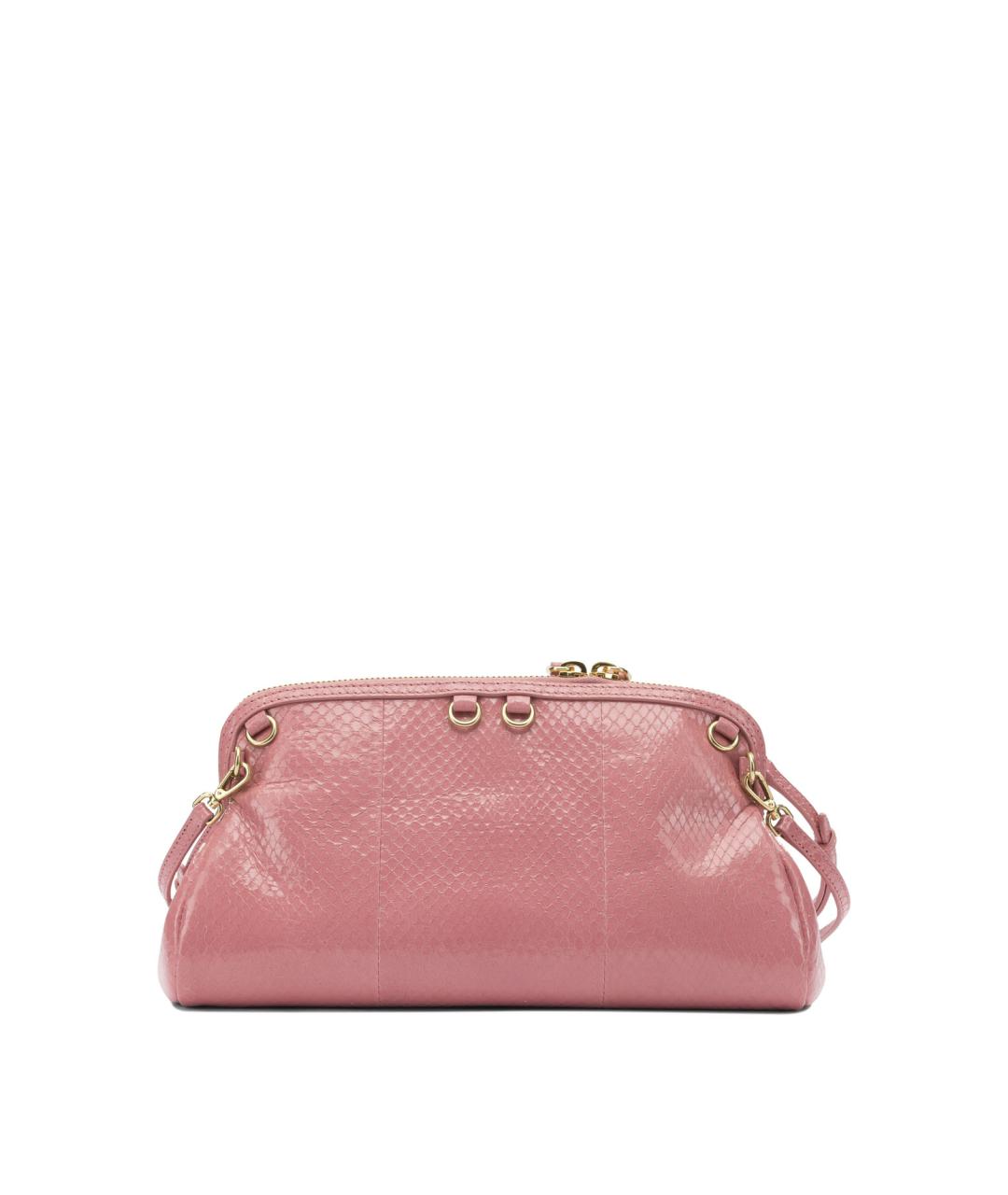 MIU MIU Розовая кожаная сумка через плечо, фото 3