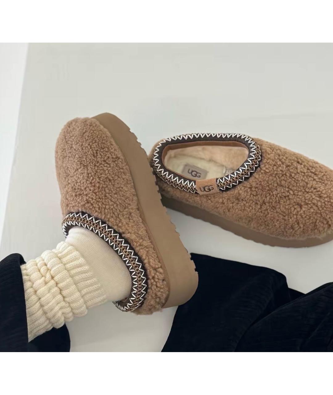 UGG AUSTRALIA Коричневые сабо, фото 4
