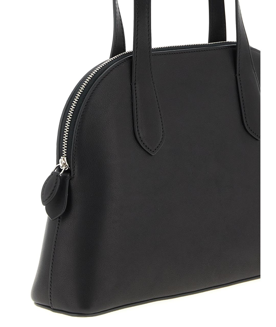 THE ROW Черная кожаная сумка тоут, фото 3