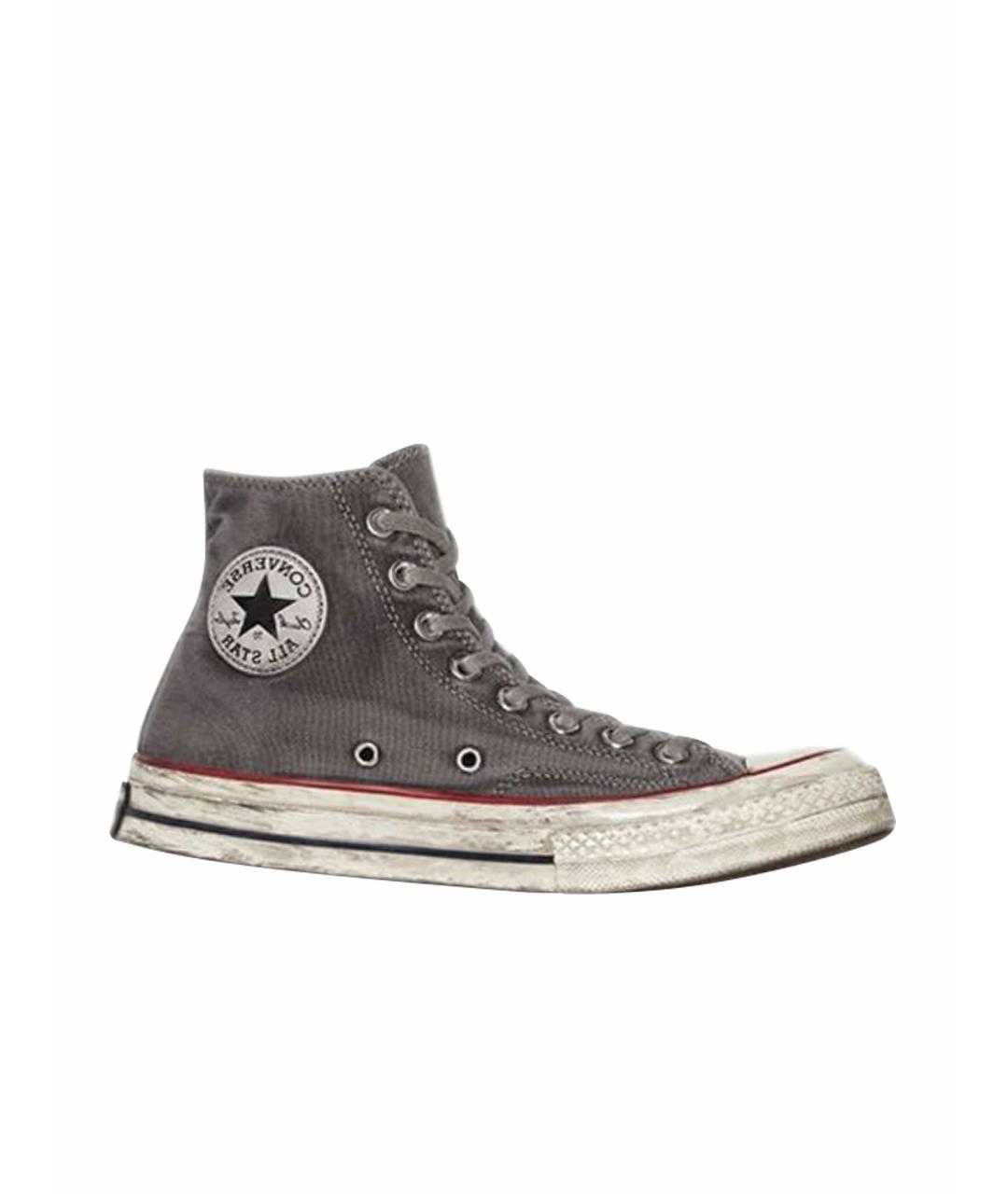 CONVERSE Серые текстильные кеды, фото 1