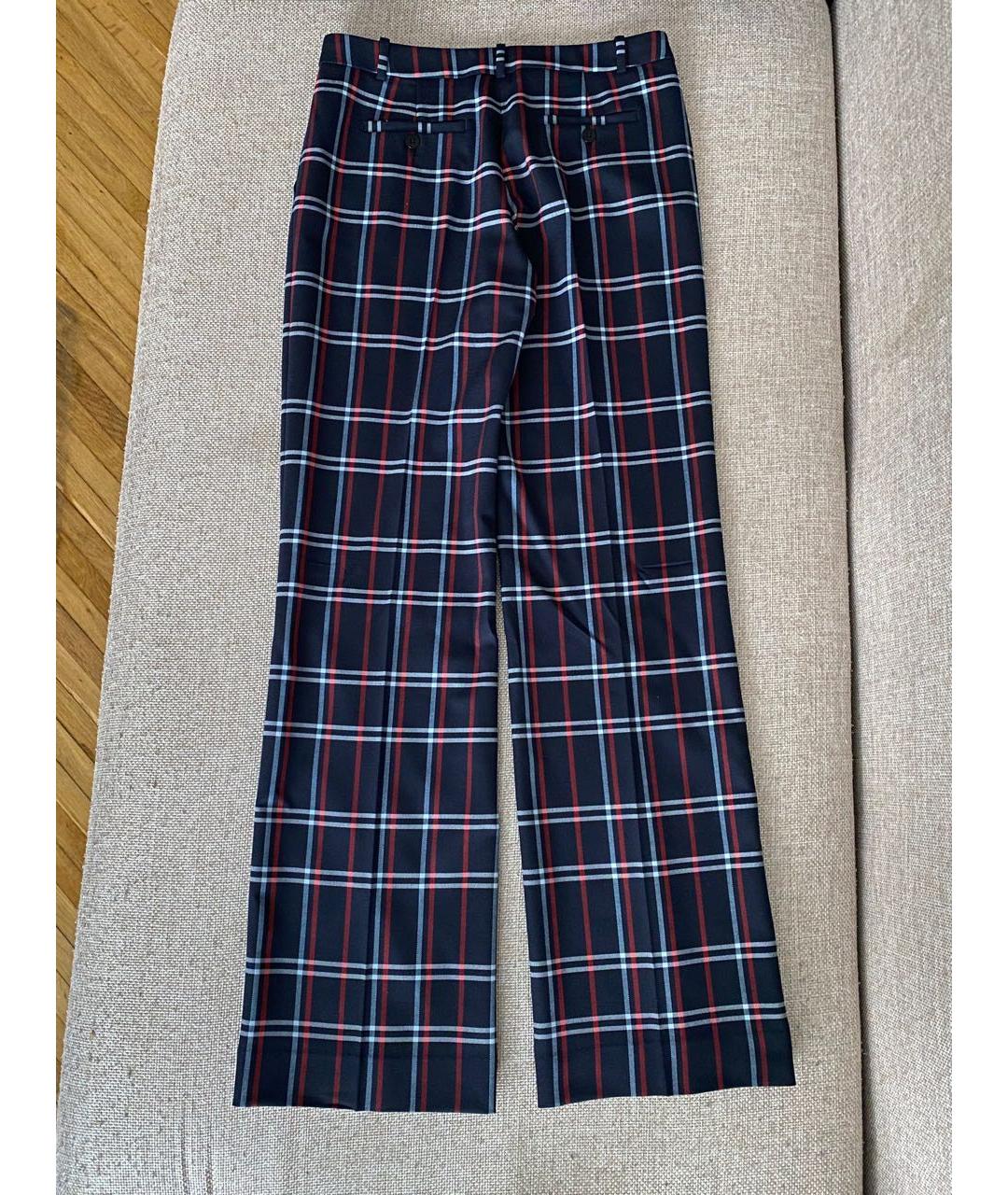 PINKO Мульти полиэстеровые прямые брюки, фото 2