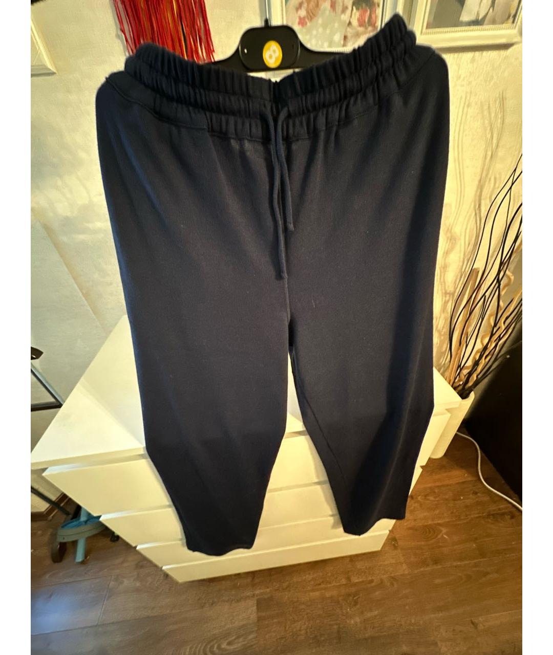 SVEVO Синие кашемировые повседневные брюки, фото 3