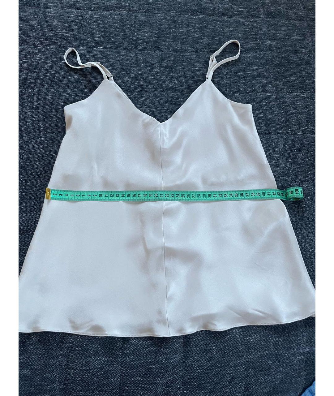 12 STOREEZ Серебряная шелковая майка, фото 7