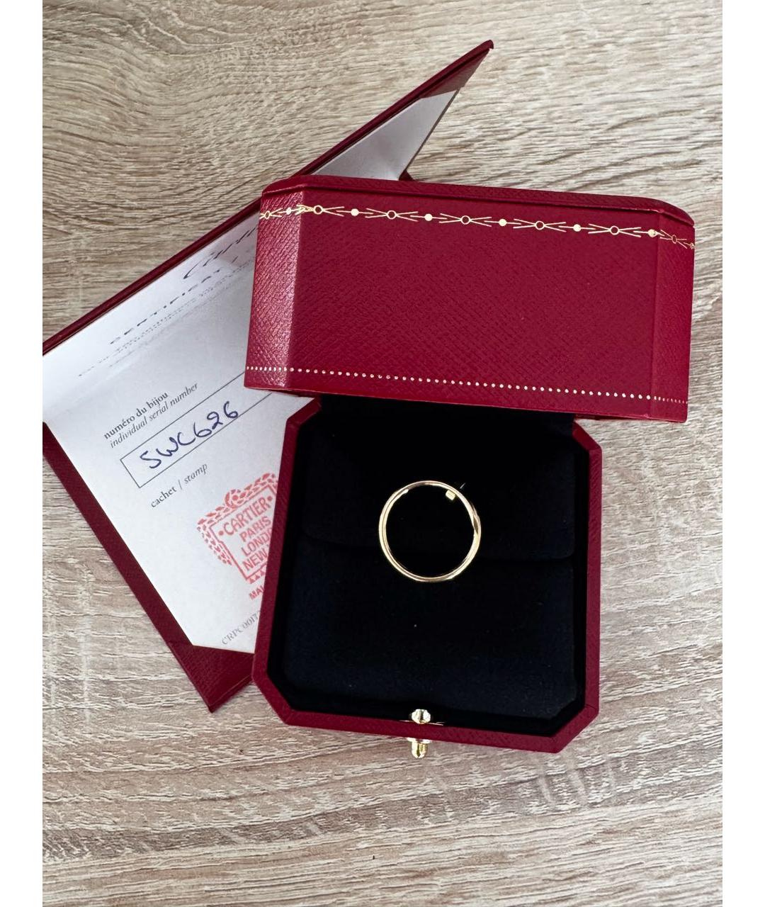 CARTIER Золотое кольцо из желтого золота, фото 3