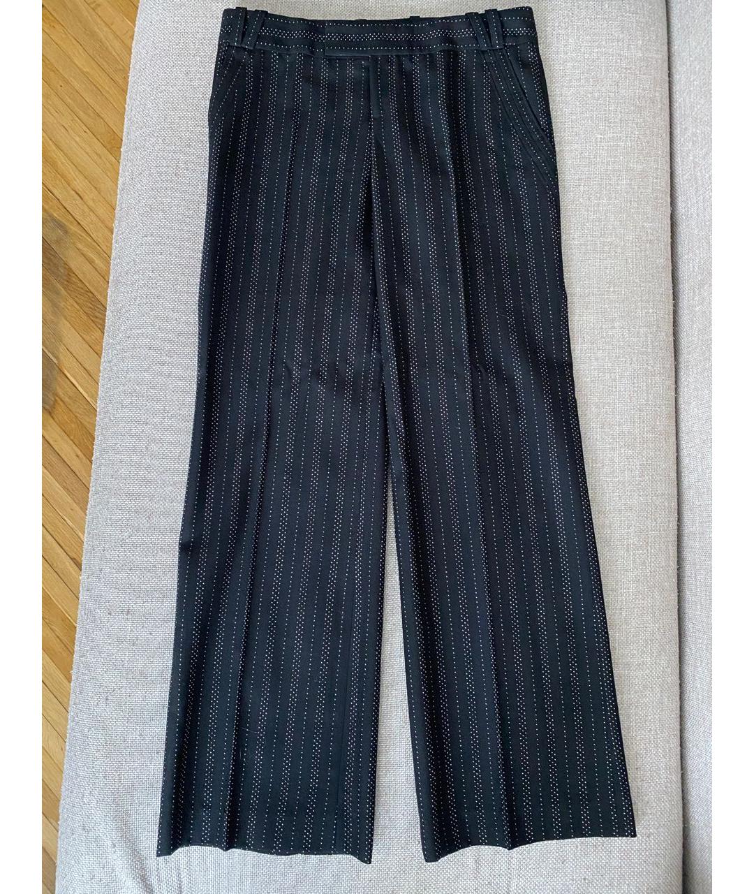 GUCCI Коричневые шерстяные прямые брюки, фото 9