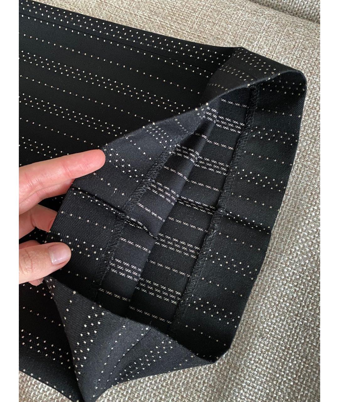 GUCCI Коричневые шерстяные прямые брюки, фото 8