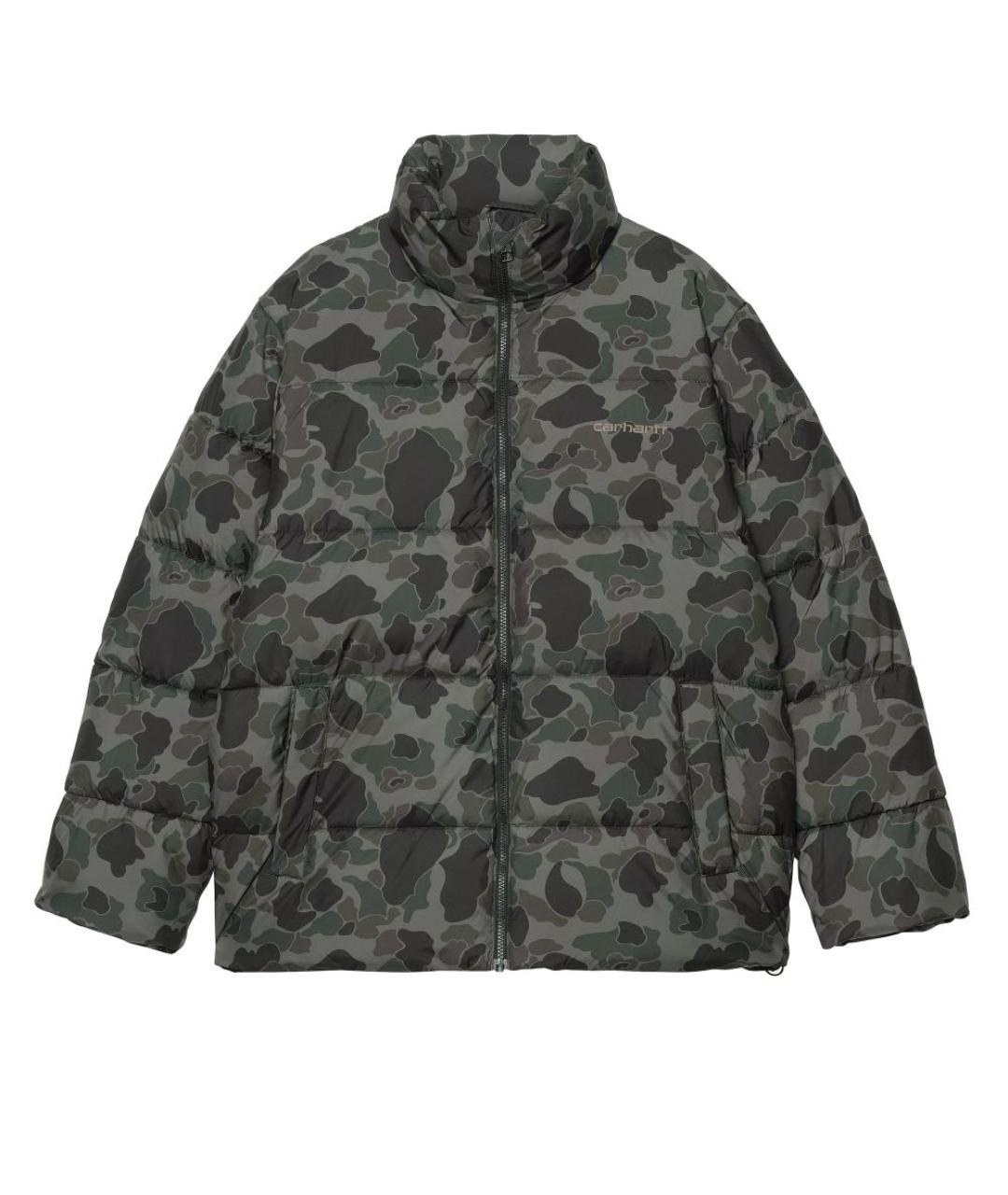 CARHARTT WIP Зеленая полиэстеровая куртка, фото 1