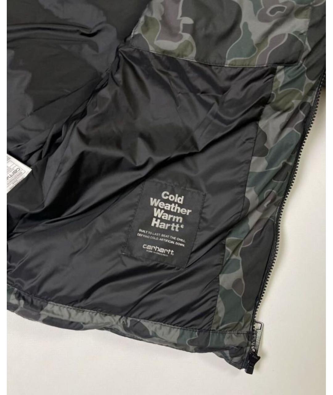 CARHARTT WIP Зеленая полиэстеровая куртка, фото 5