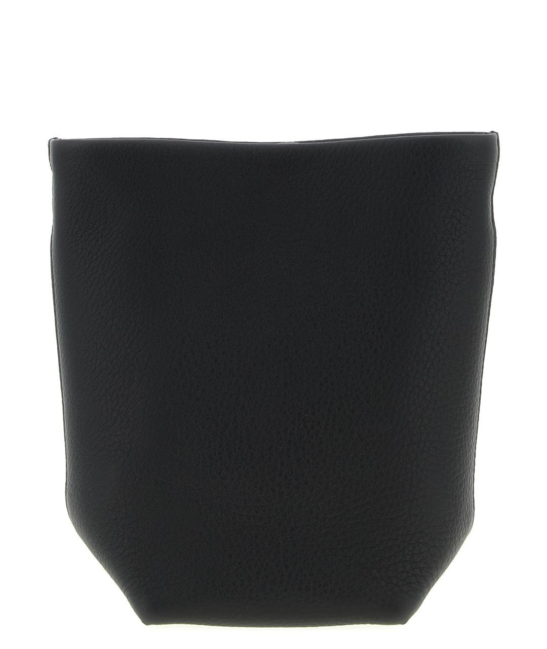 THE ROW Черная кожаная сумка через плечо, фото 1