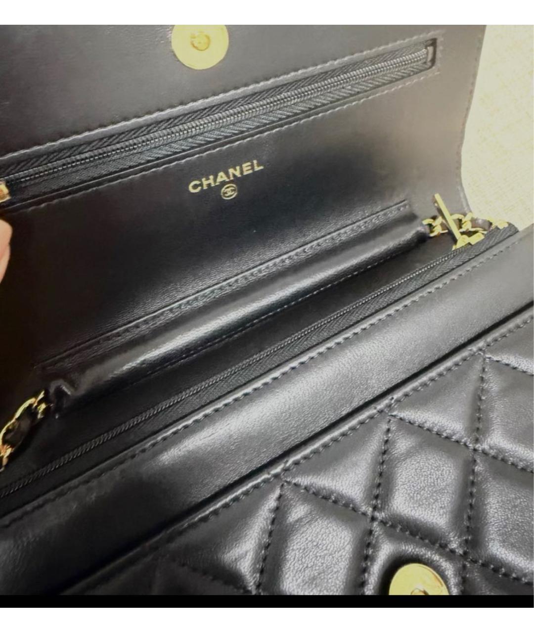 CHANEL Кожаная сумка через плечо, фото 4