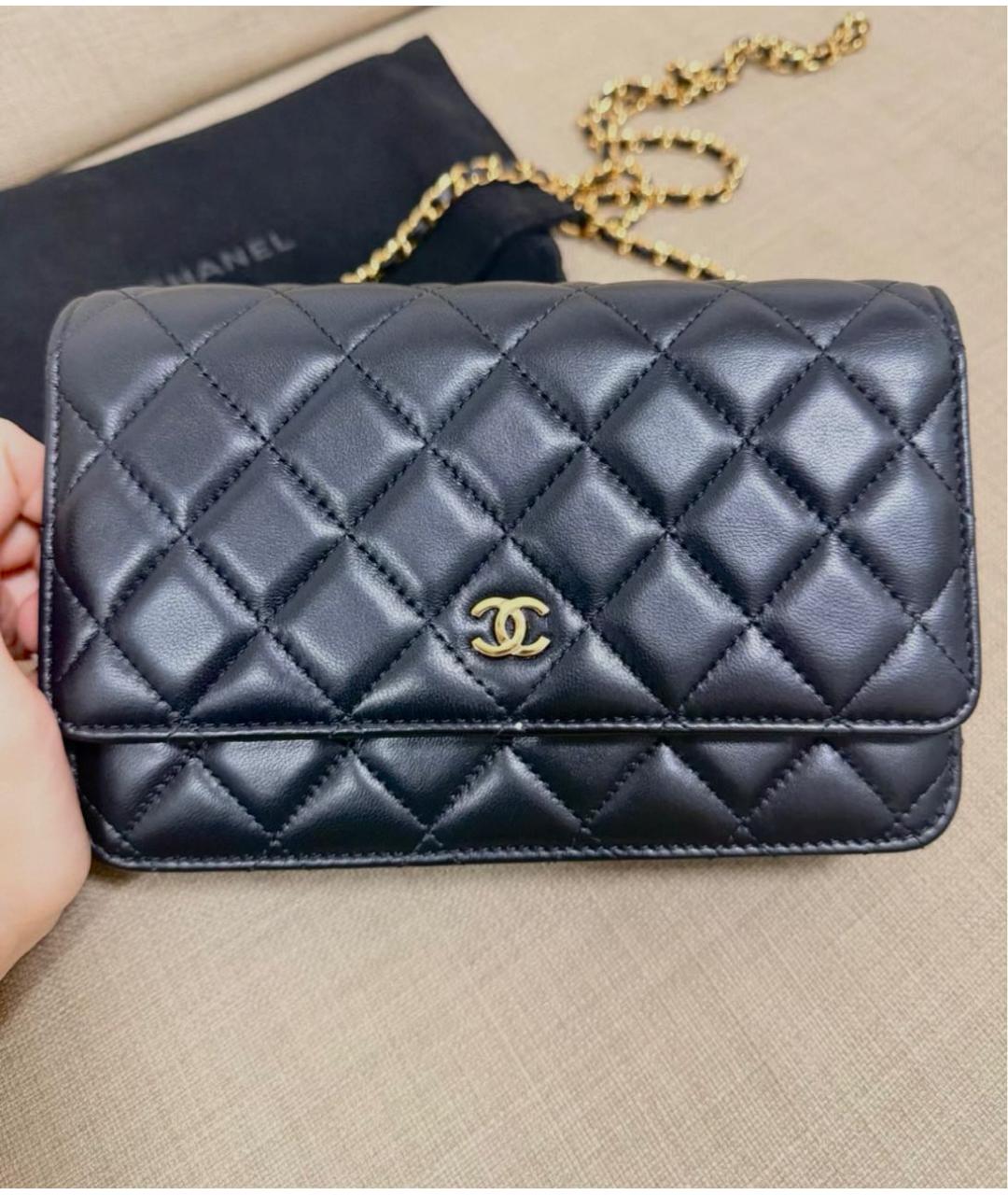 CHANEL Кожаная сумка через плечо, фото 2