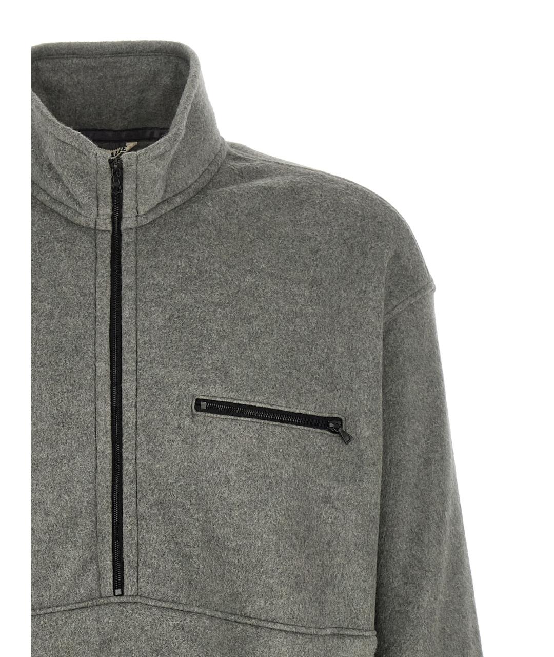 AURALEE Серый шелковый джемпер / свитер, фото 3