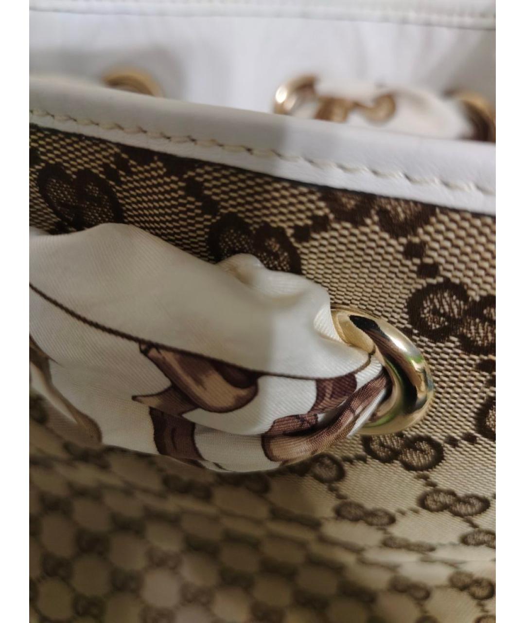 GUCCI Коричневая сумка тоут, фото 5