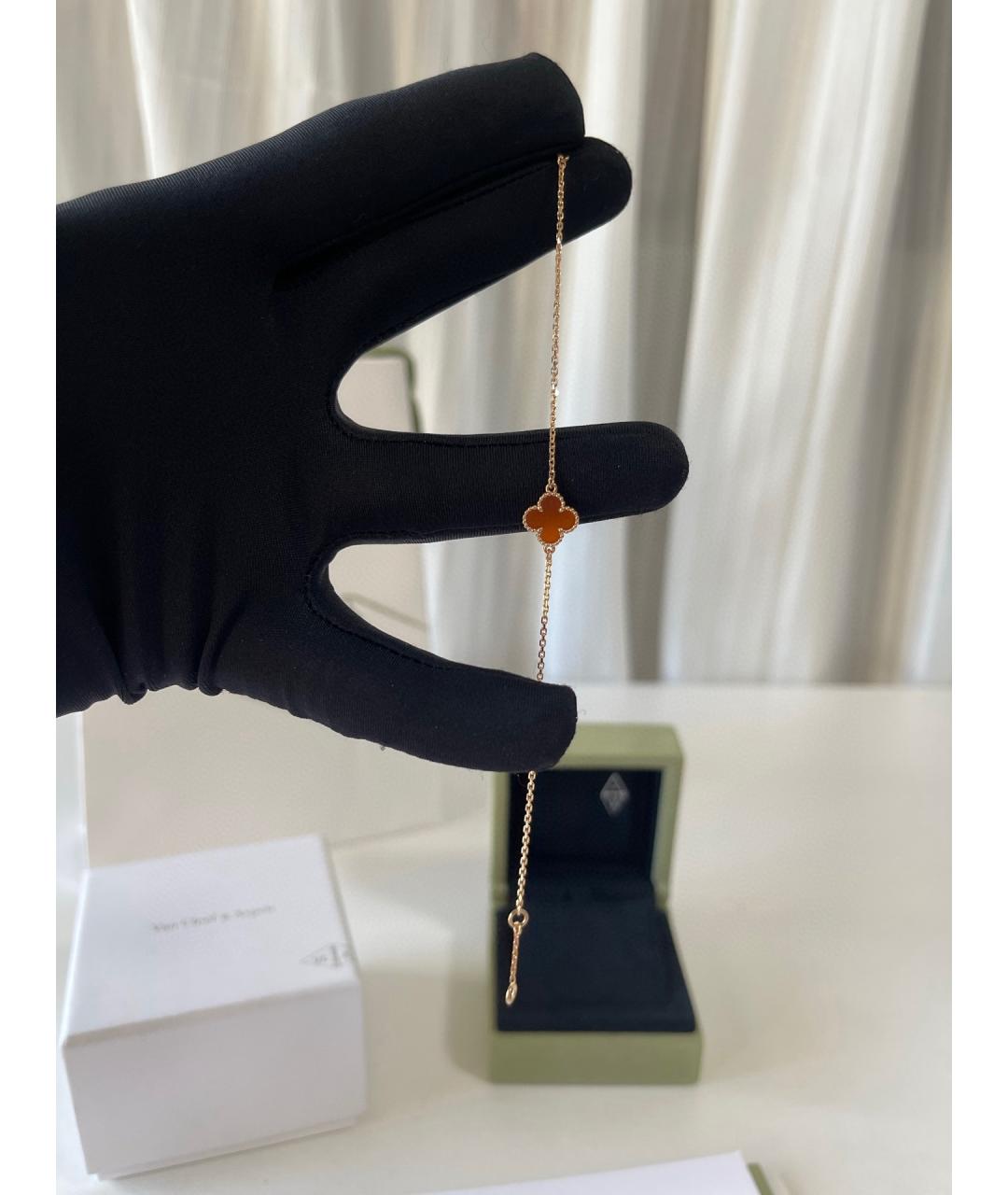 VAN CLEEF & ARPELS Золотой браслет из розового золота, фото 4
