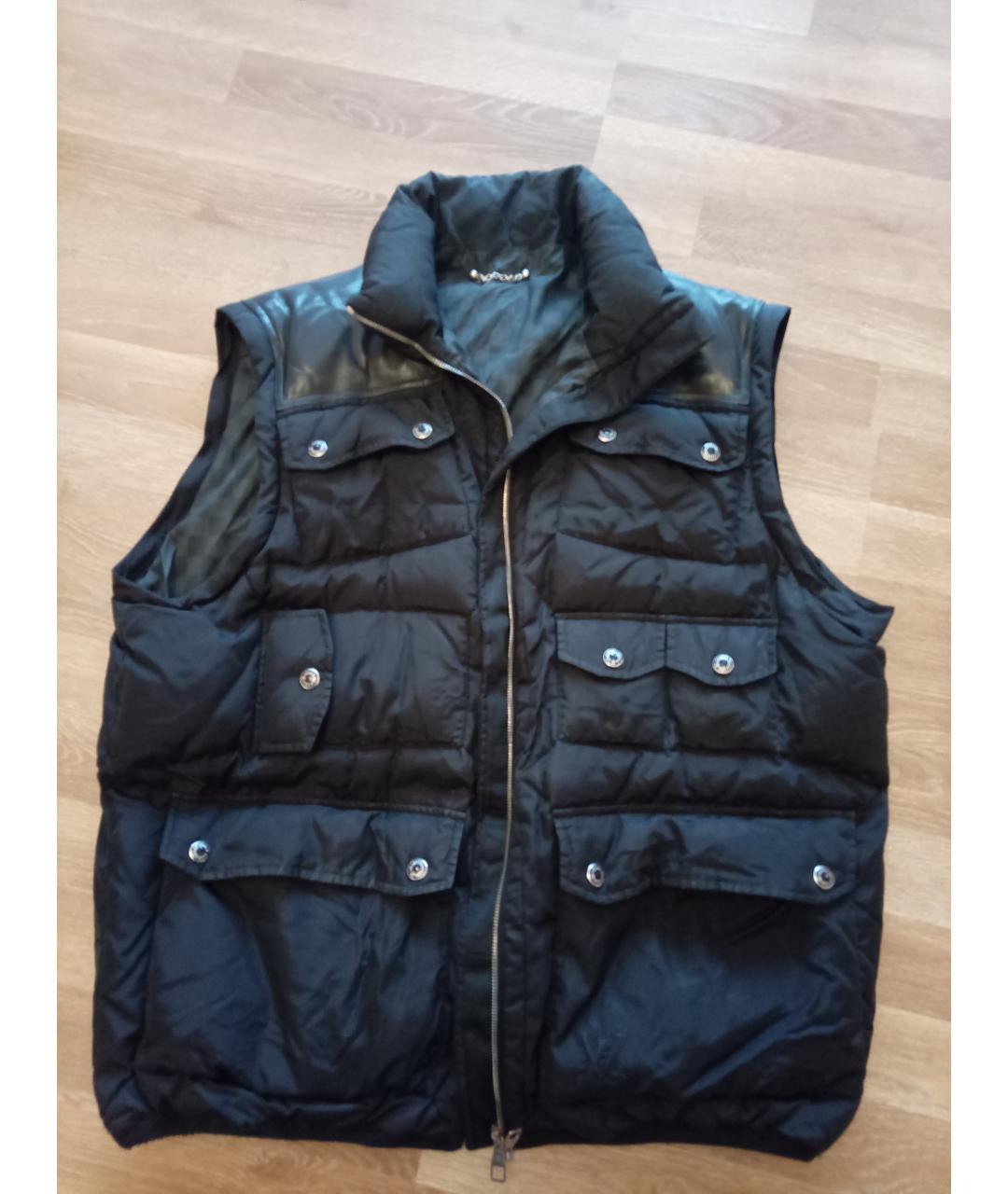 LOUIS VUITTON Черная полиэстеровая куртка, фото 4